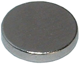Rare Earth Magnet,  3/8in. Dia. X 1/16in. Disc